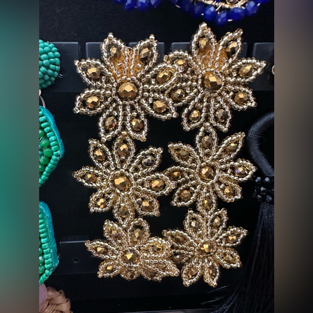 Handmade Gold Earrings